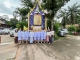 อบต.นาส่วงร่วมกิจกรรมเฉลิมพระเกียรติพระบาทสมเด็จพระปรเมนฯ เนื่องในโอกาสพระราชสมภพครบ 100 ปี ณ วัดเวตวันวิทยาราม ตำบลเมืองเดช  อำเภอเดชอุดม  จังหวัดอุบลราชธานี